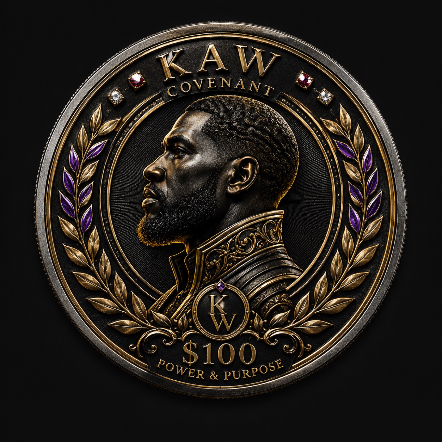KAW $100 coin concept