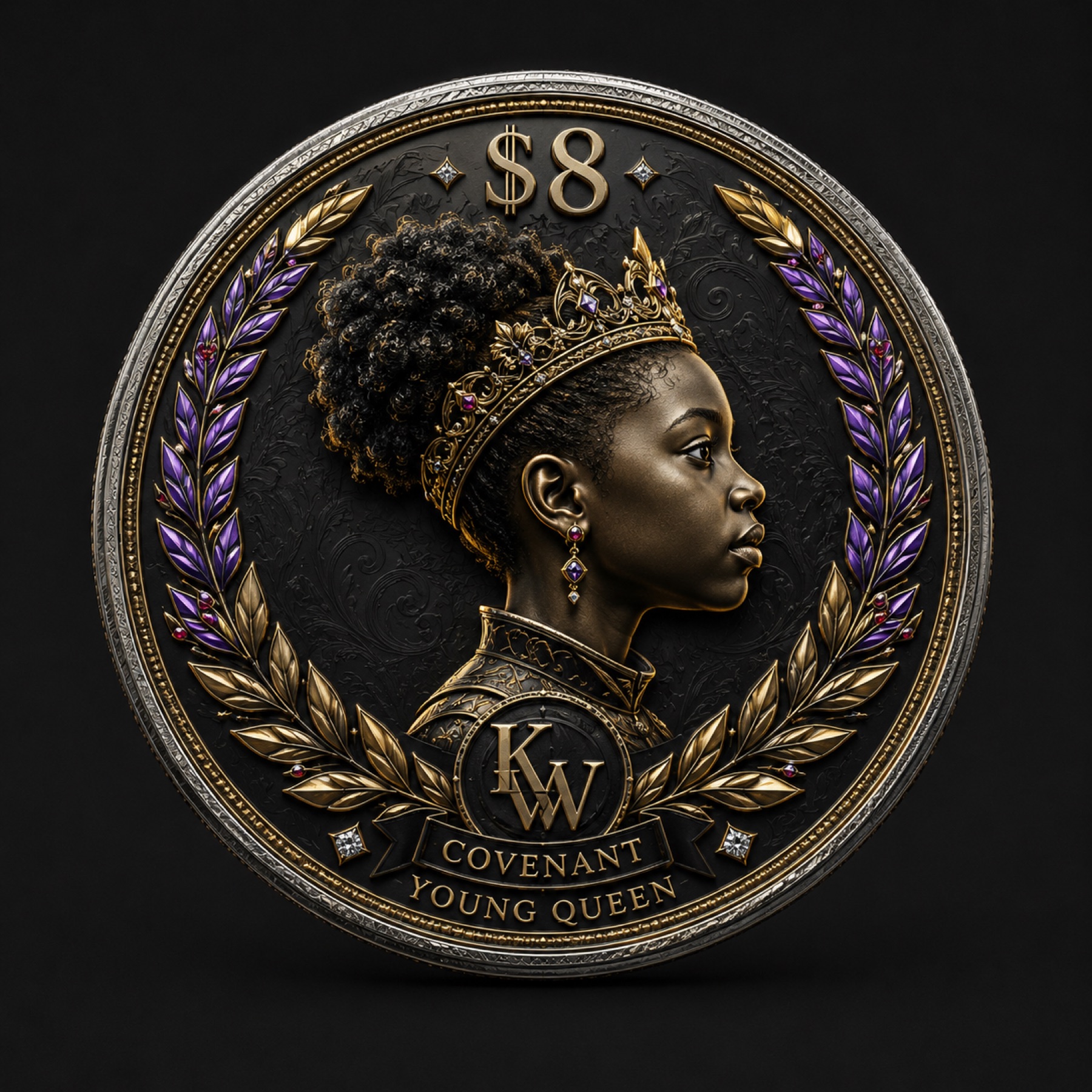 $8 Coin (Girl)