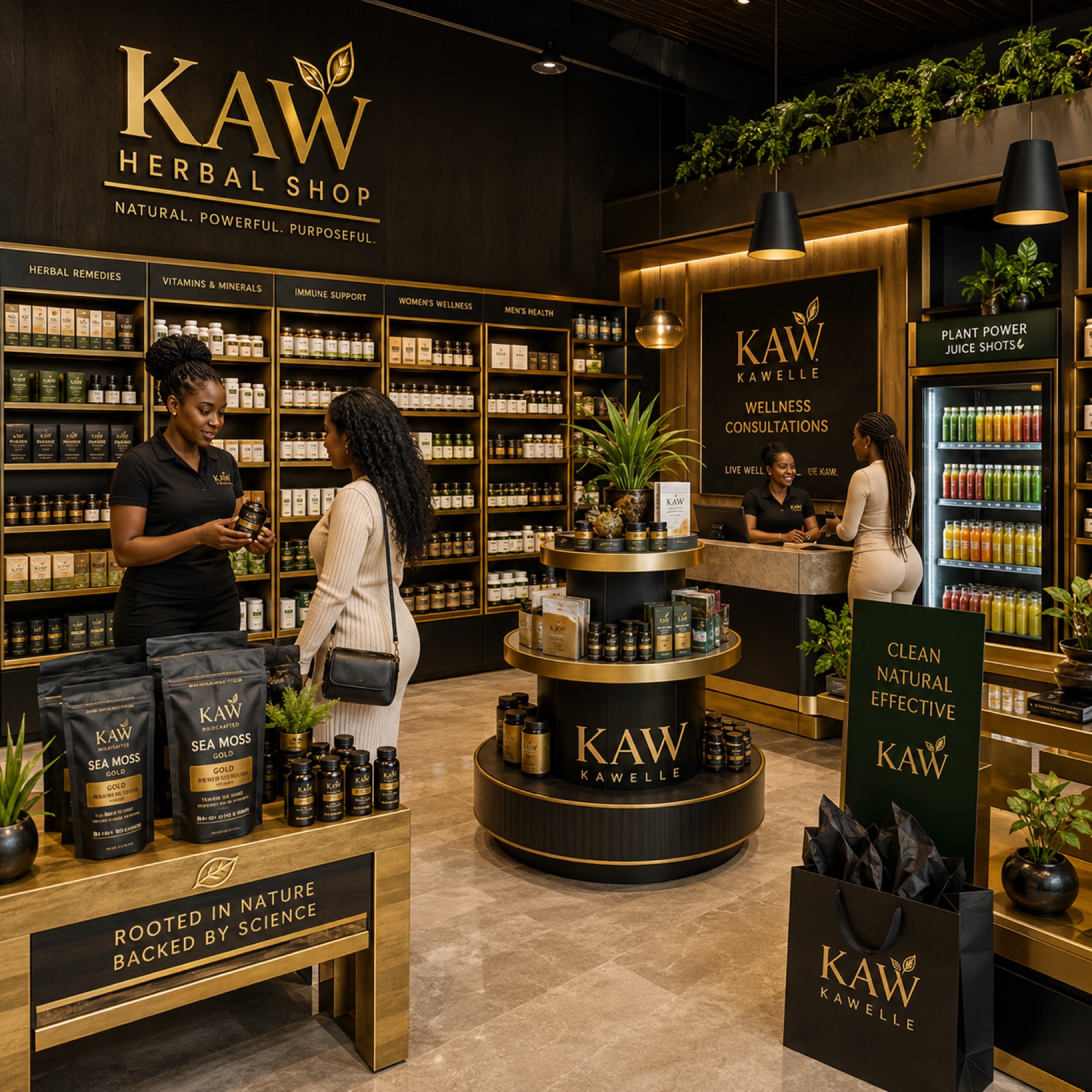 KAW herbal wellness shop